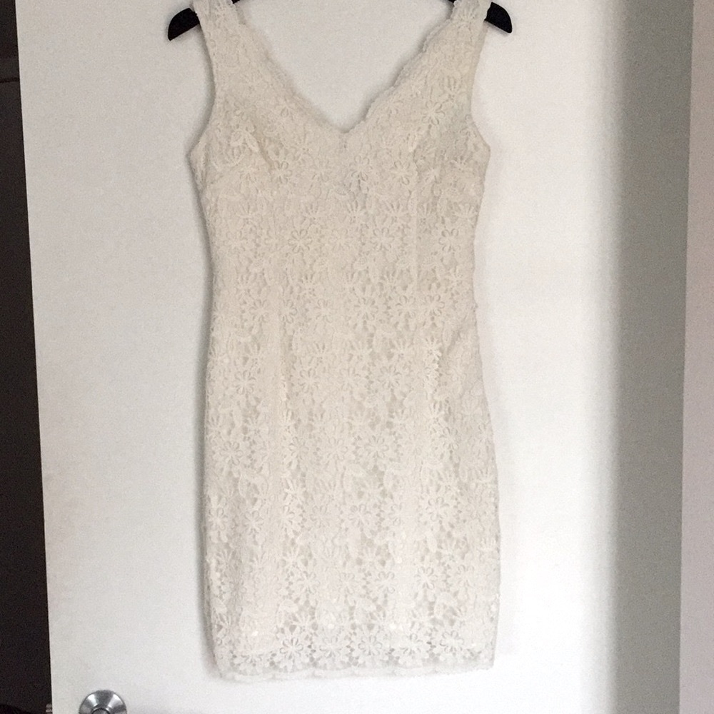 Ann Taylor Lace Guipure dress